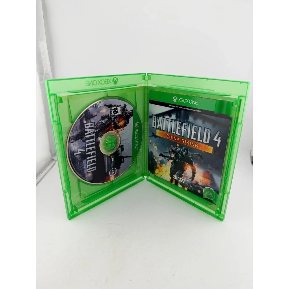 Battlefield 4 Xbox One EA DICE First Person Shooter Video Game with Case